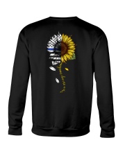 Police sunflower- Blue line - You are my sunshine Crewneck Sweatshirt tile