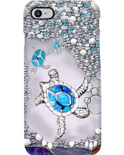 Sparkle turtle Phone Case i-phone-8-case