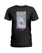 Sparkle turtle Ladies T-Shirt tile