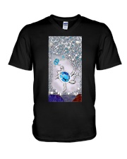 Sparkle turtle V-Neck T-Shirt tile