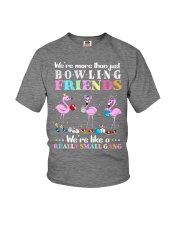 We are more than bowling friends Youth T-Shirt tile