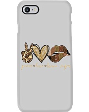 Peace love brown sugar Phone Case tile
