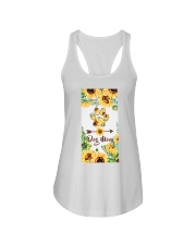Dog mom Mother's day Ladies Flowy Tank tile