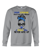 Down Syndrome Mom Crewneck Sweatshirt tile
