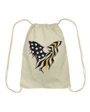 American dispatcher Drawstring Bag tile