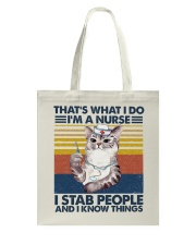 That's what I do Tote Bag tile