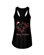Merry Christmas Ladies Flowy Tank tile