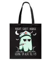 Night shift nurse Tote Bag tile