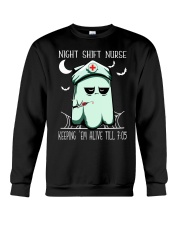 Night shift nurse Crewneck Sweatshirt tile