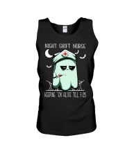 Night shift nurse Unisex Tank tile