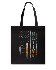 Native American flag Tote Bag tile