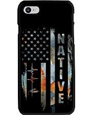 Native American flag Phone Case tile