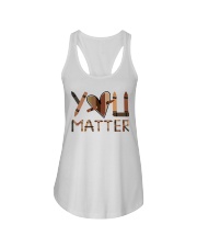 You matter Ladies Flowy Tank tile