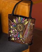 It takes a lot of sparkle to be a teacher All-over Tote aos-all-over-tote-lifestyle-front-02