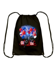 Independence Day balloons Drawstring Bag tile