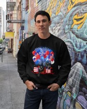 Independence Day balloons Crewneck Sweatshirt lifestyle-unisex-sweatshirt-front-2