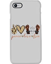 Peace love Phone Case tile