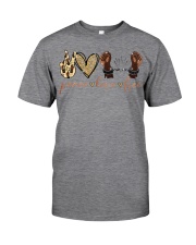 Peace love Classic T-Shirt front