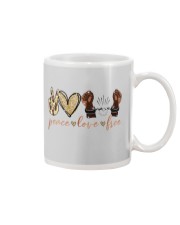Peace love Mug tile