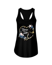 Nurse life Ladies Flowy Tank tile