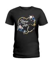 Nurse life Ladies T-Shirt tile