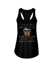 I'll tell you what is wrong Ladies Flowy Tank tile