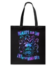Beauty in the eyes of beholder Tote Bag tile