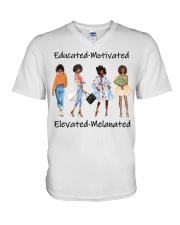 African V-Neck T-Shirt tile