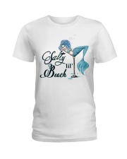 Salty lil beach Ladies T-Shirt tile