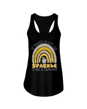 It takes a lot of sparkle to be a teacher Ladies Flowy Tank tile