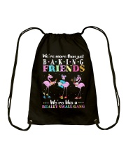 We are more than baking friends Drawstring Bag tile
