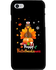 Happy hallothanksmas Phone Case tile