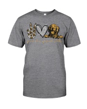 Peace love personal stalker Classic T-Shirt front