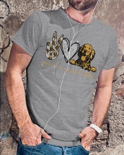 Peace love personal stalker Classic T-Shirt lifestyle-mens-crewneck-front-4
