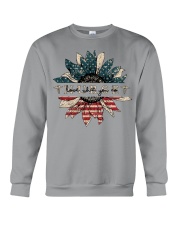 Nurse love what you do independence day Crewneck Sweatshirt tile