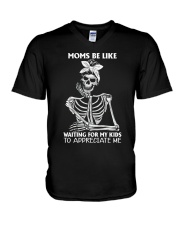 Moms Be Like Mother's Day V-Neck T-Shirt tile