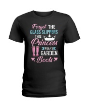 Forget the glass slippers Ladies T-Shirt tile