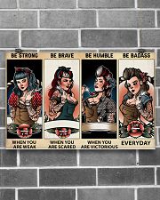 Be Strong 17x11 Poster poster-landscape-17x11-lifestyle-18