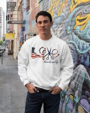Love hairdresser Independence Day Crewneck Sweatshirt lifestyle-unisex-sweatshirt-front-2