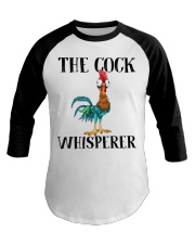 The cock whisperer Baseball Tee tile