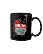 You gon wear a mask today Mug tile