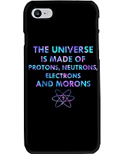 The universe is made of protons Phone Case tile