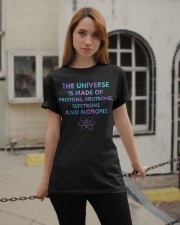 The universe is made of protons Classic T-Shirt apparel-classic-tshirt-lifestyle-19