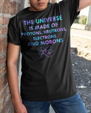 The universe is made of protons Classic T-Shirt apparel-classic-tshirt-lifestyle-27