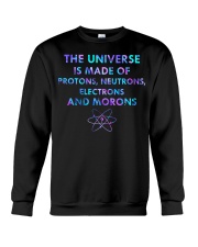 The universe is made of protons Crewneck Sweatshirt tile
