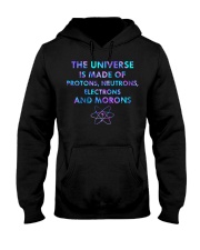 The universe is made of protons Hooded Sweatshirt tile