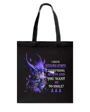 I have rheumatoid arthritis Tote Bag tile