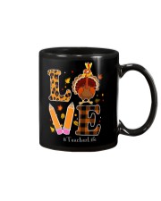 Love teacher life Thanksgiving Mug tile