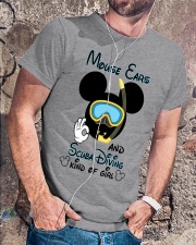 Mouse ears and scuba diving kind of girl Classic T-Shirt lifestyle-mens-crewneck-front-4