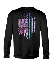 I stand behind the heroes Crewneck Sweatshirt tile